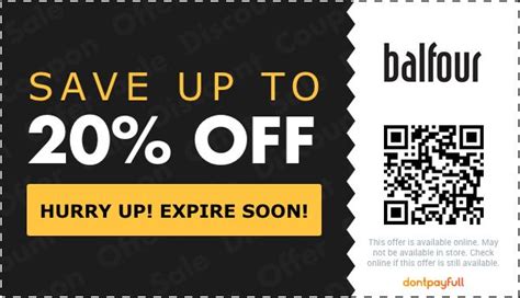 Balfour discount codes. Things To Know About Balfour discount codes. 